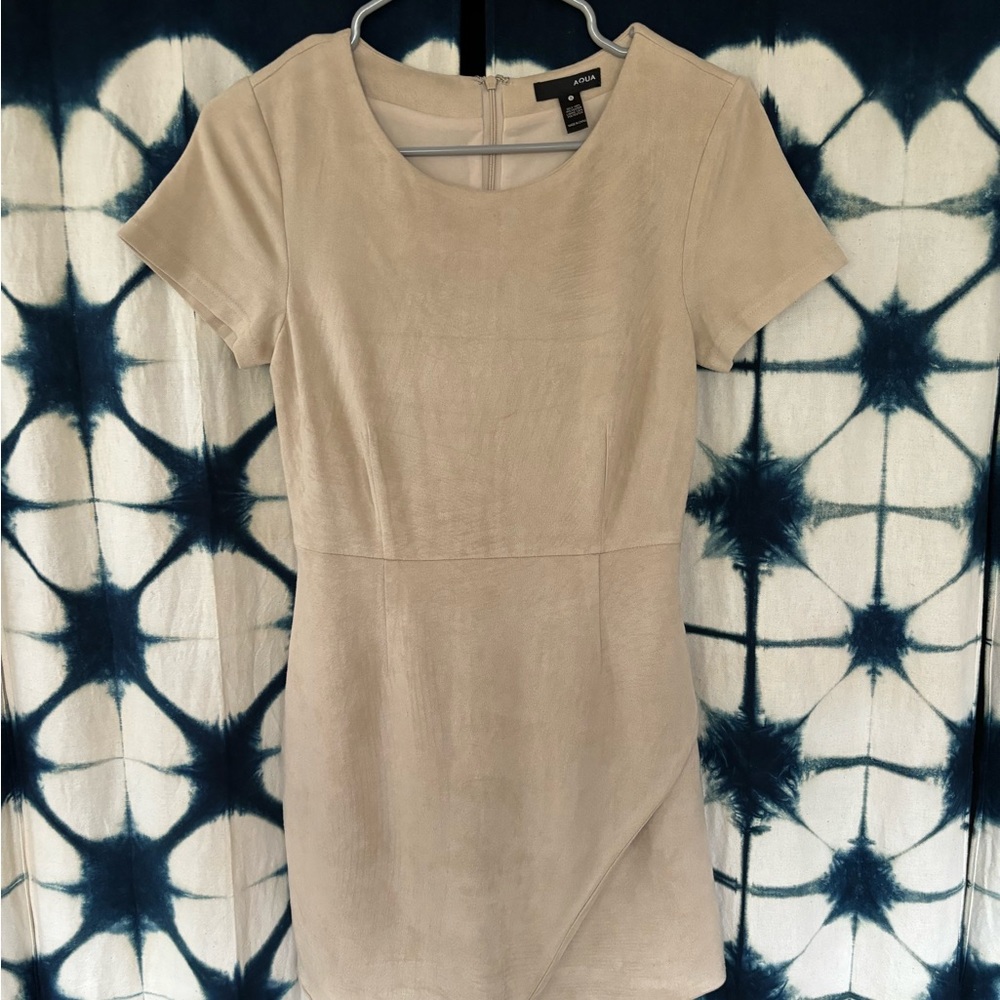 Aqua Mini Dress